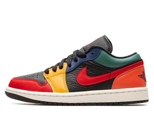 Air Jordan 1 Low Black Multi-Color (W) - pickUP