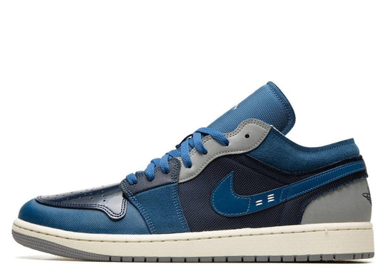 Air Jordan 1 Low Craft Obsidian French Blue Ashen Slate White - pickUP