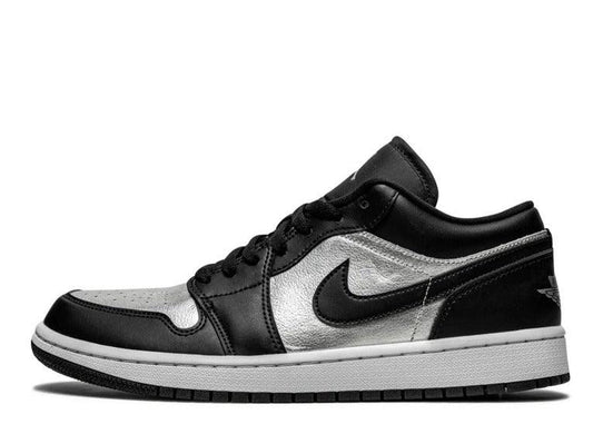 Air Jordan 1 Low SE Black Metallic Silver (W) - pickUP