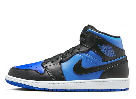 Air Jordan 1 Mid Black Royal Blue - pickUP