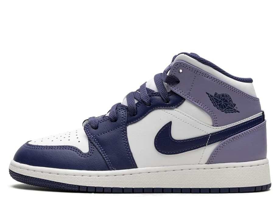 Air Jordan 1 Mid Blueberry (GS) - pickUP