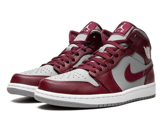 Air Jordan 1 Mid Cherrywood Red - pickUP