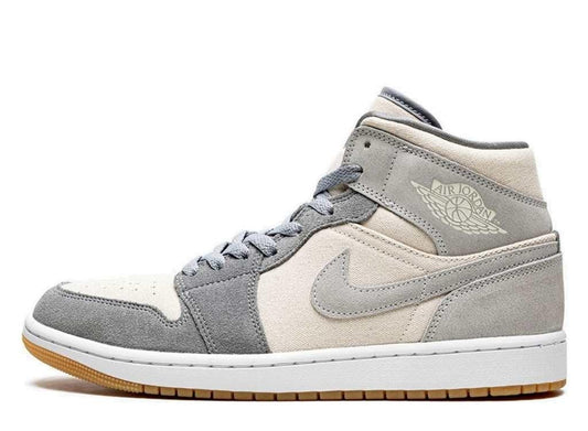 Air Jordan 1 Mid Coconut Milk Particle Grey - pickUP