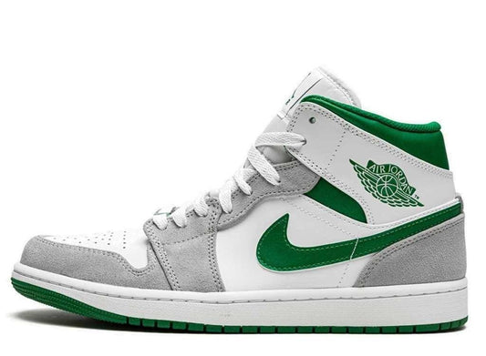 Air Jordan 1 Mid Grey Green - pickUP