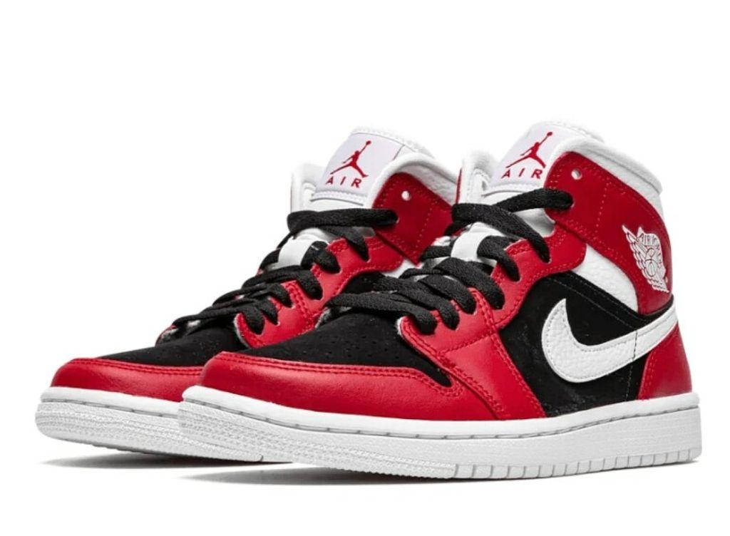 Air Jordan 1 Mid Gym Red Black (W) - pickUP