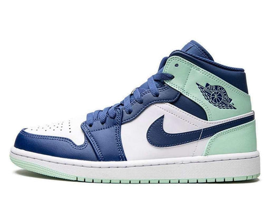 Air Jordan 1 Mid Mystic Navy Mint Foam - pickUP