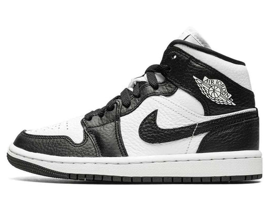 Air Jordan 1 Mid Split Black White (W) - pickUP