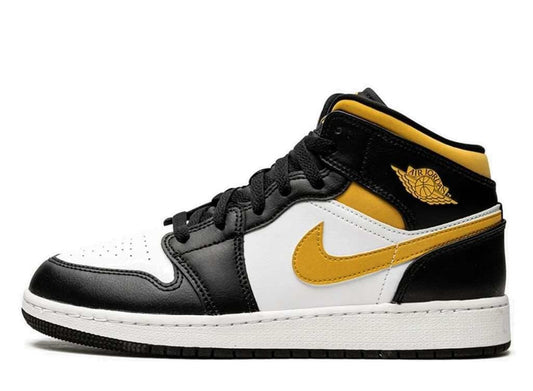 Air Jordan 1 Mid White Pollen Black - pickUP