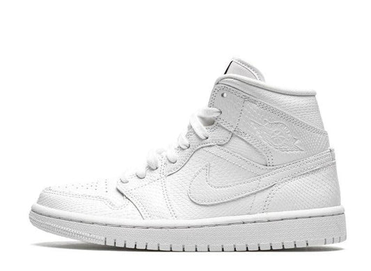 Air Jordan 1 Mid White Snakeskin (W) - pickUP