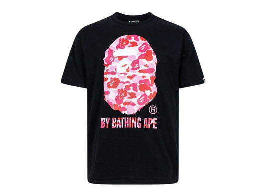 BAPE ABC Camo By Bathing Ape Tee Black/Pink - pickUP