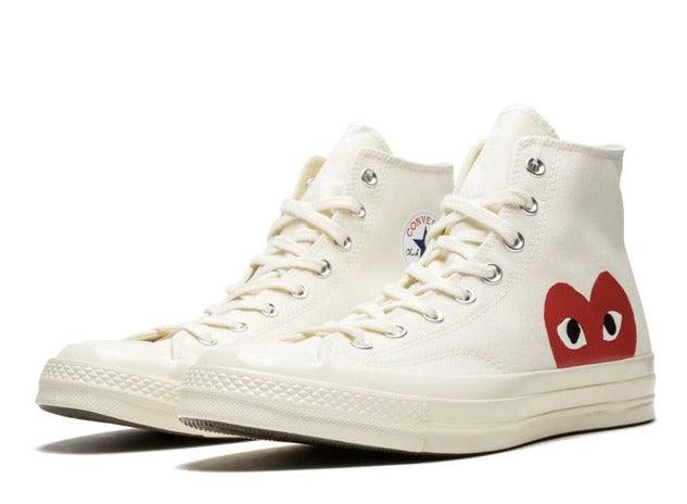 Converse Chuck Taylor All-Star 70 Hi Comme des Garcons PLAY White - pickUP