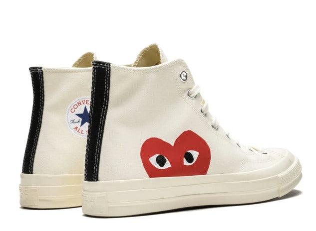 Converse Chuck Taylor All-Star 70 Hi Comme des Garcons PLAY White - pickUP