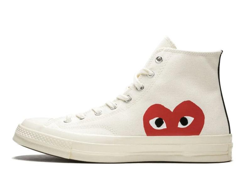 Converse Chuck Taylor All-Star 70 Hi Comme des Garcons PLAY White - pickUP