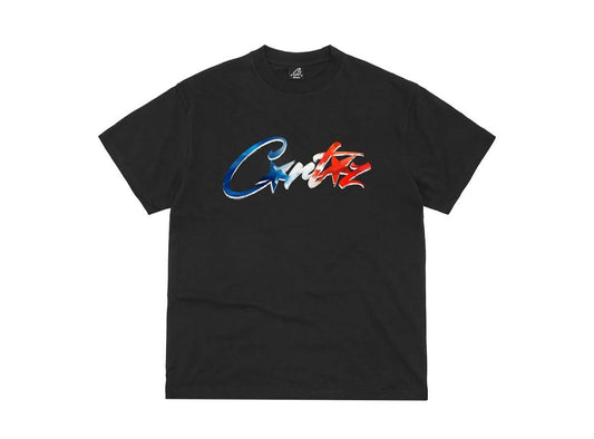 Corteiz Francais Allstarz Tee Black - pickUP