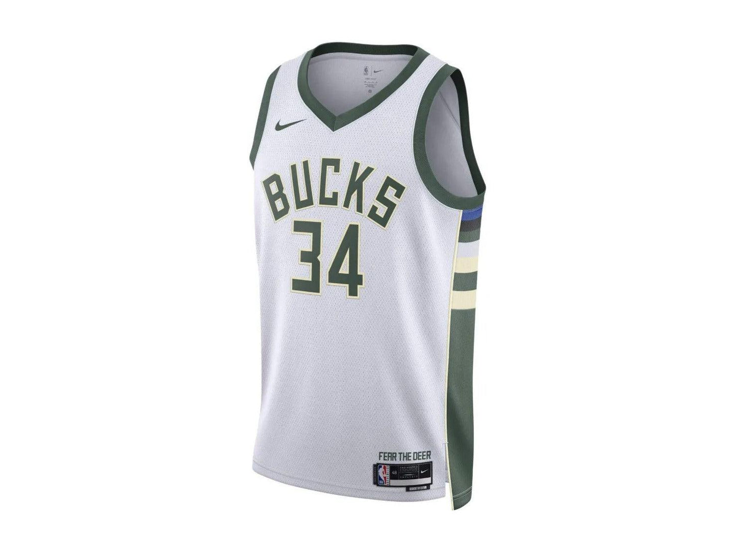 Giannis Antetokounmpo Nike Milwaukee Bucks Association Swingman Jersey - pickUP