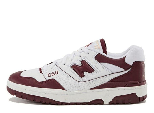 New Balance 550 White Burgundy - pickUP