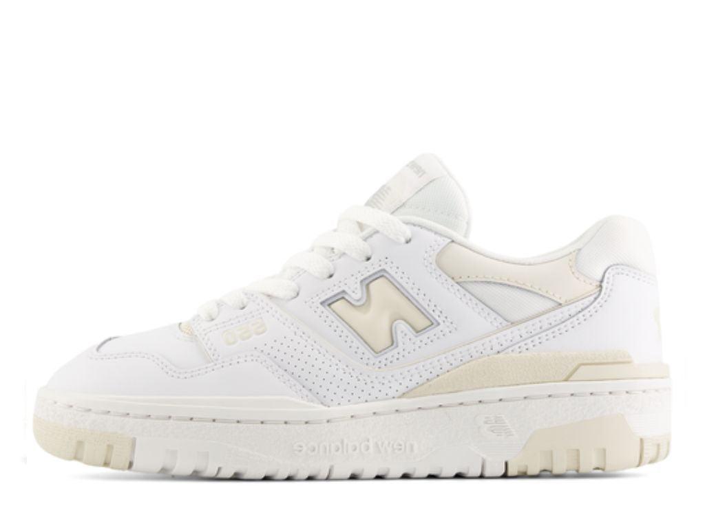 New Balance 550 White Cream Leather (GS) - pickUP