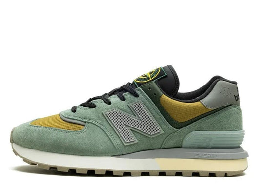 New Balance 574 Legacy Stone Island Light Green - pickUP