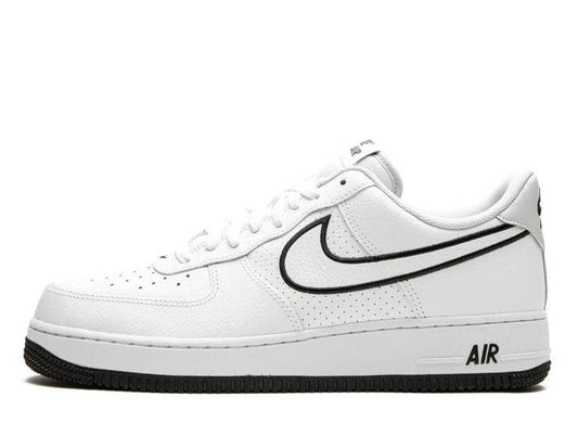 Nike Air Force 1 Low '07 Embroidered Swoosh White Black - pickUP