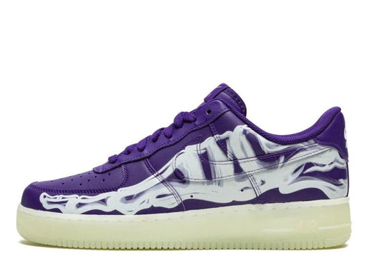 Nike Air Force 1 Low '07 QS Purple Skeleton Halloween (2021) - pickUP