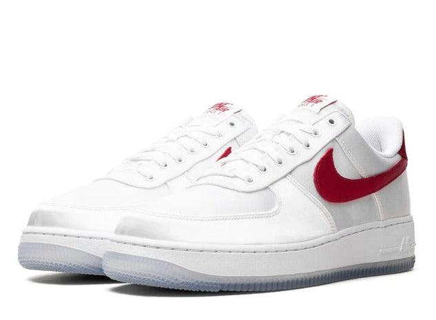 Nike Air Force 1 Low '07 Satin White Varsity Red (W) - pickUP