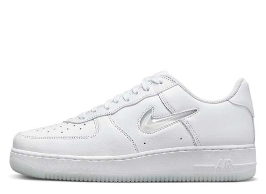 Nike Air Force 1 Low Color of the Month Jewel Swoosh Triple White - pickUP