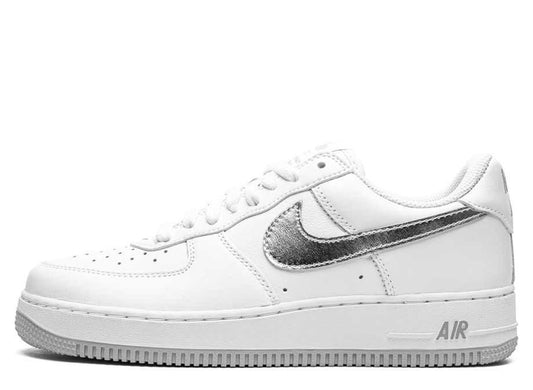 Nike Air Force 1 Low Color of the Month White Metallic Silver - pickUP