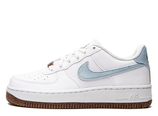 Nike Air Force 1 Low Indigo Canvas Cork White (GS) - pickUP