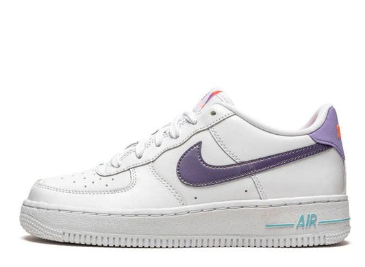 Nike Air Force 1 Low LV8 White Dark Purple (GS) - pickUP