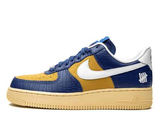 Nike Air Force 1 Low SP Undefeated 5 On It Blue Yellow Croc - pickUP