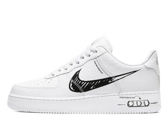 Nike Air Force 1 Low Sketch White Black - pickUP