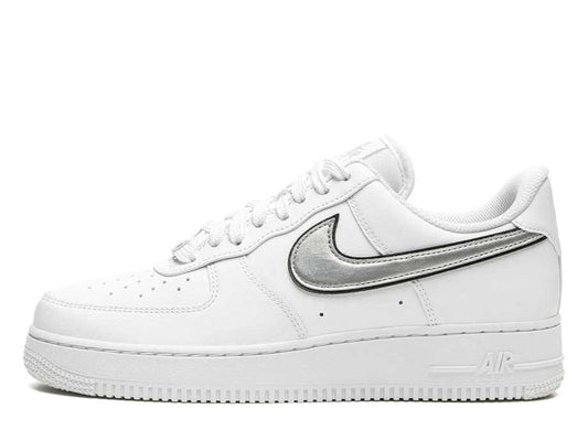 Nike Air Force 1 Low White Metallic Silver Black (W) - pickUP