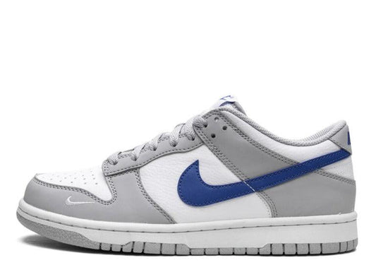 Nike Dunk Low Mini Swoosh Wolf Grey Game Royal (GS) - pickUP