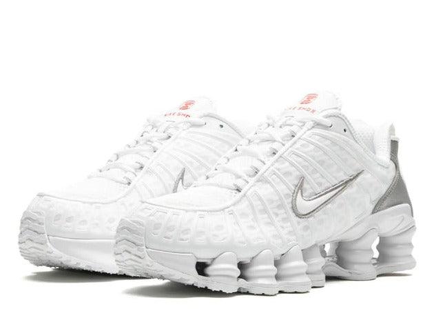 Nike Shox TL White Metallic Silver Max Orange (W) - pickUP