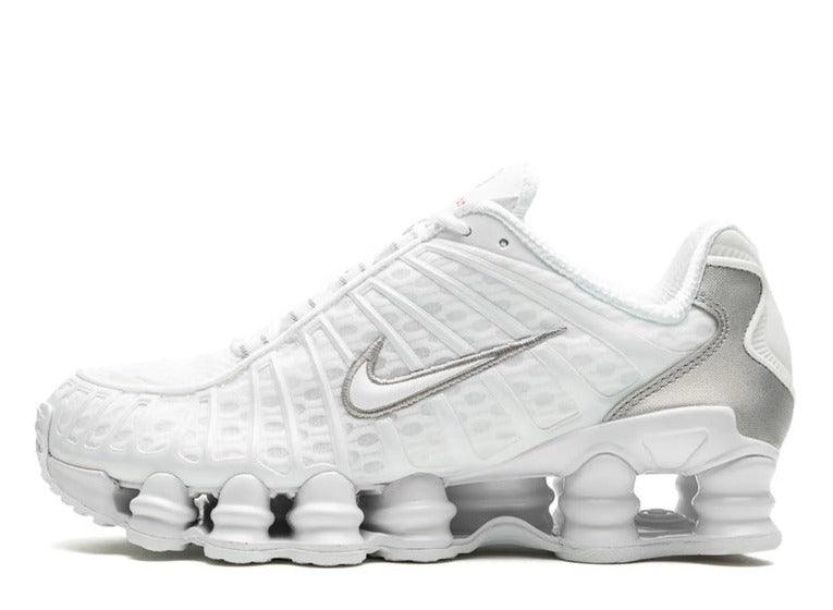 Nike Shox TL White Metallic Silver Max Orange (W) - pickUP