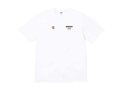 Supreme Ducati Logo Tee White - pickUP