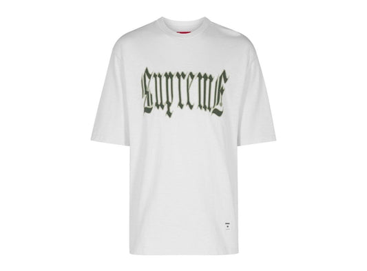 Supreme Old English S/S Top (SS24) White - pickUP