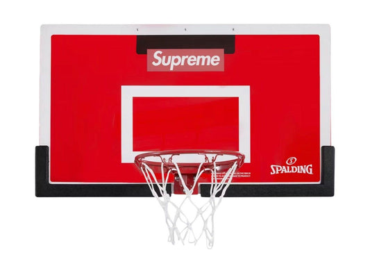 Supreme Spalding Mini Basketball Hoop Red - pickUP