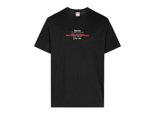 Supreme Standard Tee Black - pickUP