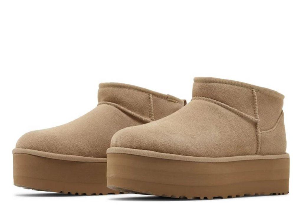 UGG Classic Ultra Mini Platform Boot Sand (W) - pickUP