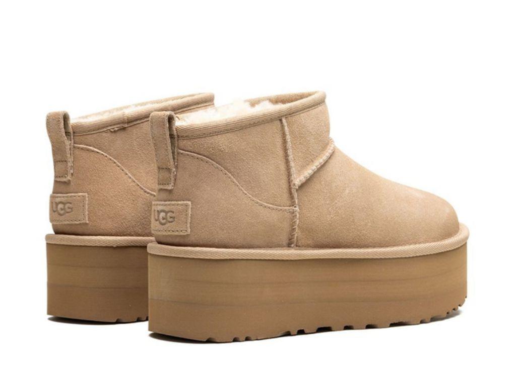 UGG Classic Ultra Mini Platform Boot Sand (W) - pickUP