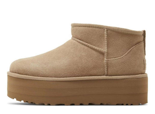 UGG Classic Ultra Mini Platform Boot Sand (W) - pickUP