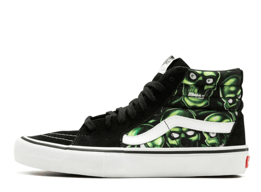 Vans Sk8-Hi Supreme Skull Pile (Green) - pickUP