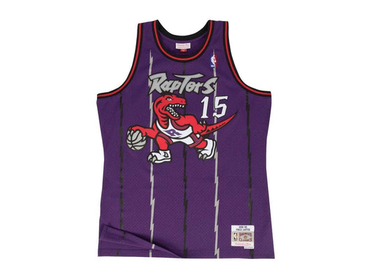 Vince Carter Mitchell and Ness Toronto Raptors Away Swingman Jersey 1998-99 - pickUP