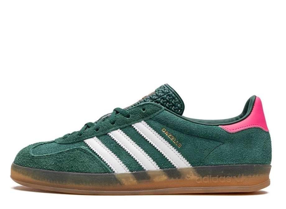 adidas Gazelle Indoor Collegiate Green Lucid Pink (W) - pickUP