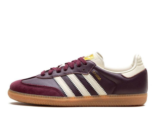 adidas Samba OG Maroon Gold Metallic (W) - pickUP